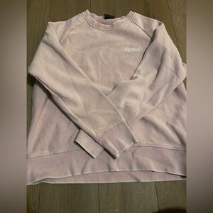 HypeBae Women's Light Pink Crew Neck Sweater